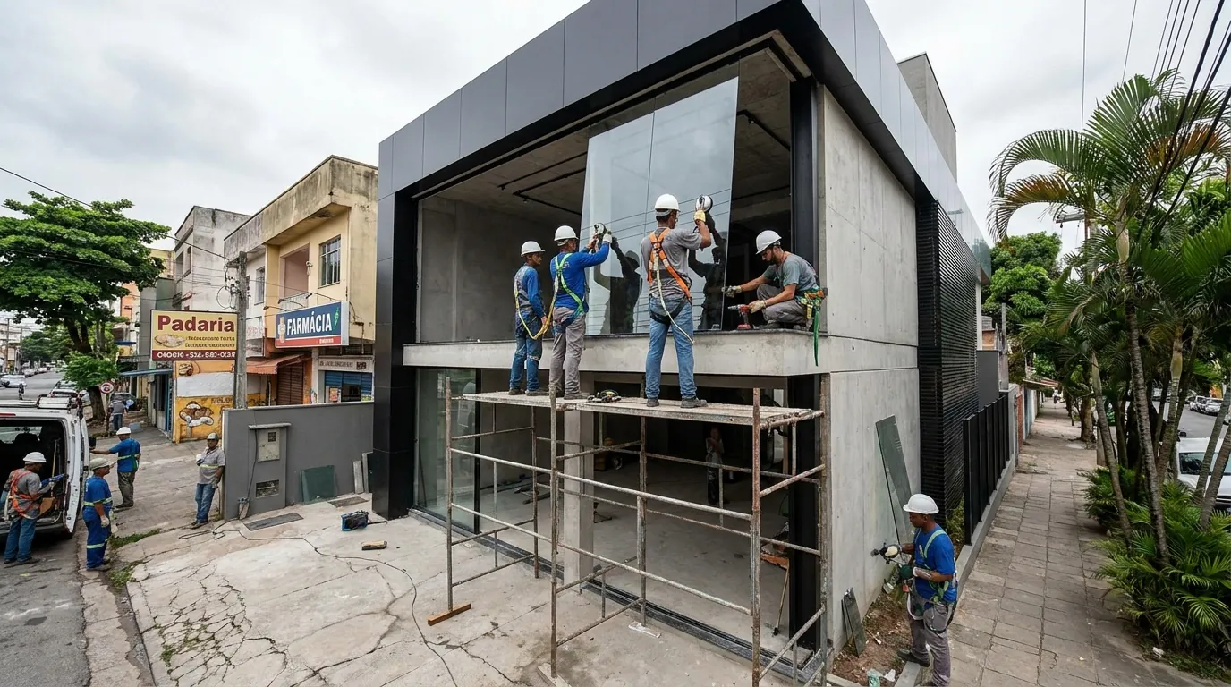 Fachadas para Lojas e Empresas em São José do Rio Preto‑SP
