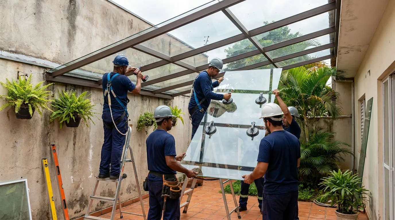 Fechamento de Churrasqueira em São José do Rio Preto‑SP