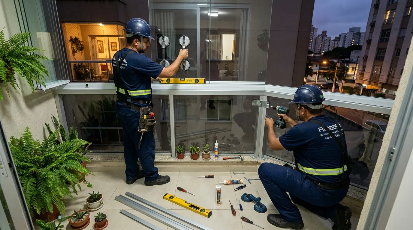 Troca de Vidros e Componentes em São José do Rio Preto‑SP